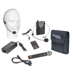 Kolumna mobilna Ibiza Sound PORT12VHF-MKII nagłośnienie mobilne Bluetooth
