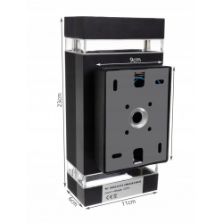 Lampa elewacyjna kinkiet ogrodowy zewnętrzny IP65 GÓRA - DÓŁ