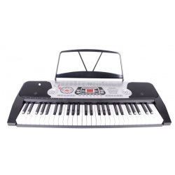 Keyboard do nauki gry 54 klawisze z mikrofonem statyw Madison
