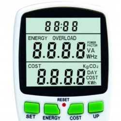 Watomierz miernik zużycia energii licznik sieciowy elektroniczny programowalny