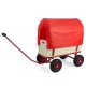Transportowy wózek z plandeką do prac ogrodowych 100 kg ładowności