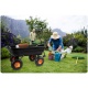 Wózek ogrodowy taczka ogrodowa wywrotka do prac domowych 75 litrów
