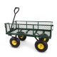Metalowy wózek ogrodowy transportowy przyczepka składane burty ładowność 300 kg
