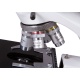 Dwuokularowy mikroskop Levenhuk MED 10B powiększenie 40–1000 razy głowica dwuokularowa achromatyczne soczewki obiektywowe