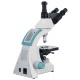 Trójokularowy mikroskop Levenhuk 950T DARK powiększenie 40–1000x głowica trójokularowa obiektywy