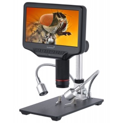 Zdalnie sterowany mikroskop Levenhuk DTX RC4 powiększenie 5–270x cyfrowe 5–40x optyczne
