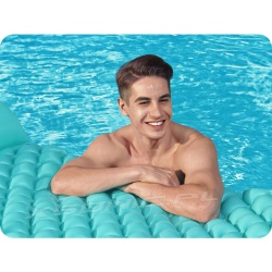 Materac plażowy mata do pływania Float'n Roll 213 x 86 cm Bestway 44020