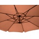 Rozkładany parasol ogrodowy o średnicy 3 metrów na wysięgniku łamany na korbkę
