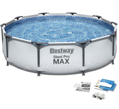 Basen ogrodowy na stelażu 8w1 Steel Pro Max 305 x 76 cm Bestway 56406