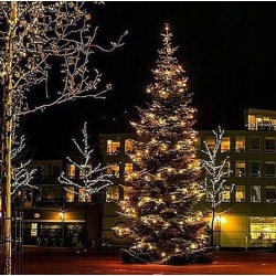 Lampki choinkowe 200 LED dekoracyjne na choinkę na 31V zewnętrzne 8 programów