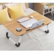 Składany stolik do laptopa podstawka na komputer tablet kubek do łóżka