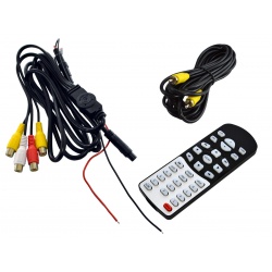 Monitor podsufitowy ekran 17 LED otwierany SUPER CIENKI USB SD FHD HDMI