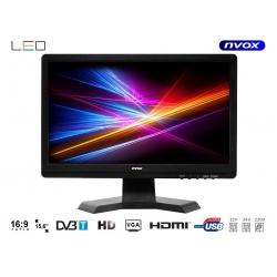 Telewizor na jacht 15,6" do samochodu domu LED tuner DVB-T wejście USB HDMI