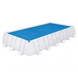 Prostokątna pokrywa solarna do basenów 732 x 366 cm Bestway 58228