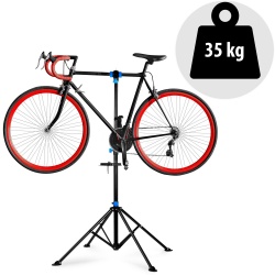 Stojak rowerowy serwisowy wieszak stal do 30kg półka na narzędzia stabilny