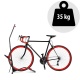Stojak rowerowy serwisowy wieszak na rower stal do 30kg pionowy i poziomy