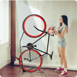 Stojak rowerowy serwisowy wieszak na rower stal do 30kg pionowy i poziomy