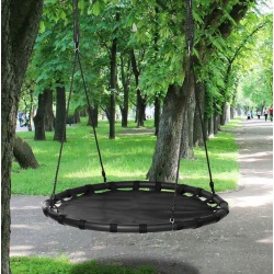 Duża huśtawka ogrodowa koło dla dzieci bocianie gniazdo XL 100cm do 150 kg 