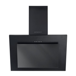 Okap kuchenny kominowy 60 cm Berdsen BT-215 czarny LED oświetlenie