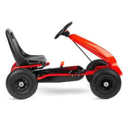 Gokart na pedały dla dzieci duże pompowane koła regulacja siedzenia