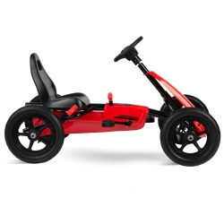 Gokart na pedały dziecięcy pompowane koła regulacja siedzenia 3 kolory do 50kg