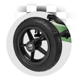 Gokart na pedały dziecięcy pompowane koła regulacja siedzenia 3 kolory do 50kg