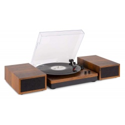 Gramofon z głośnikami RP165 zestaw stereo Bluetooth RCA płyta winyl
