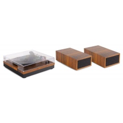 Gramofon z głośnikami RP165 zestaw stereo Bluetooth RCA płyta winyl