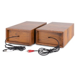 Gramofon z głośnikami RP165 zestaw stereo Bluetooth RCA płyta winyl