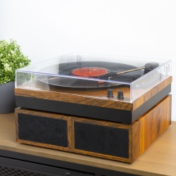 Gramofon z głośnikami RP165 zestaw stereo Bluetooth RCA płyta winyl