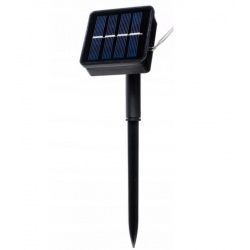 Girlanda solarna ogrodowa 7m 2V IP65 świecące kule Lampki wiszące LED multikolor
