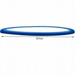 Osłona na sprężyny 427-435 cm 14FT do trampoliny ogrodowej czarna