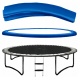 Osłona na sprężyny 366-374 cm 12FT do trampoliny ogrodowej czarna niebieska