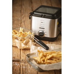 Duża frytkownica 1,5L koszyk na frytki Mesko MS 4910 moc 900W