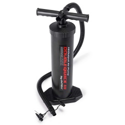 Pompka do materaca pontonu duża tłokowa ręczna INTEX 68615 Double Quick III 48cm