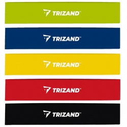 Zestaw gum do ćwiczeń 5 sztuk band fitness taśmy o różnej sile oporu