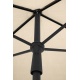 Duży parasol plażowy ogrodowy 130x200 cm łamany składany beżowy lub szary