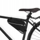 Saszetka rowerowa pod ramę etui na rower montowana rzepy sakwa trójkątna