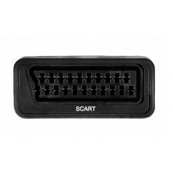 Adapter konwerter EURO SCART na HDMI HD przejściówka analogowy na cyfrowy