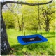 Huśtawka prostokątna ogrodowa dla dzieci bocianie gniazdo 110 x 70 cm