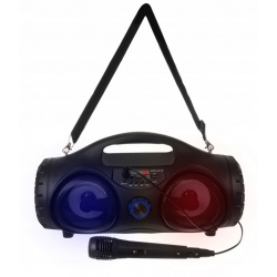 Głośnik bezprzewodowy Bluetooth tuba Boombox radio FM MP3 USB TF