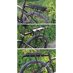 Bagażnik rowerowy do sztycy tylny aluminum do rowerów MTB 75kg