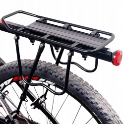 Bagażnik rowerowy montowany do sztycy tylny aluminum do rowerów MTB 75kg