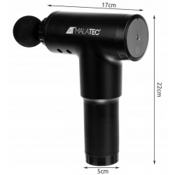 Pistolet do masażu z wyświetlaczem LCD mocny masażer wibracyjny całego ciała