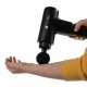 Pistolet do masażu z wyświetlaczem LCD mocny masażer wibracyjny całego ciała