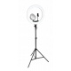 Lampa pierścieniowa do selfie i zdjęć RING LED ze statywem 75W 45cm 2m
