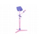 Mikrofon na statywie stojaku dla dzieci do śpiewania KARAOKE MP3 głośniki stacja