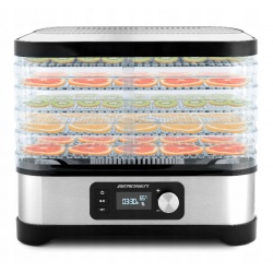 Suszarka do grzybów owoców warzyw Berdsen BD-690 5 tacek wyświetlacz Timer 400W