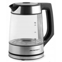 Czajnik z regulacją temperatury szklany Berdsen BD-704 pojemność 1,7L moc 2200W