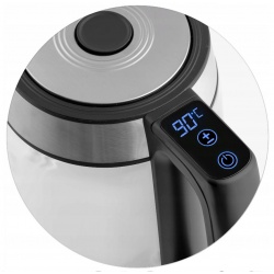 Czajnik z regulacją temperatury szklany Berdsen BD-704 pojemność 1,7L moc 2200W